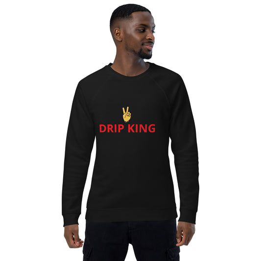 Drip KingUnisex organic raglan sweatshirt